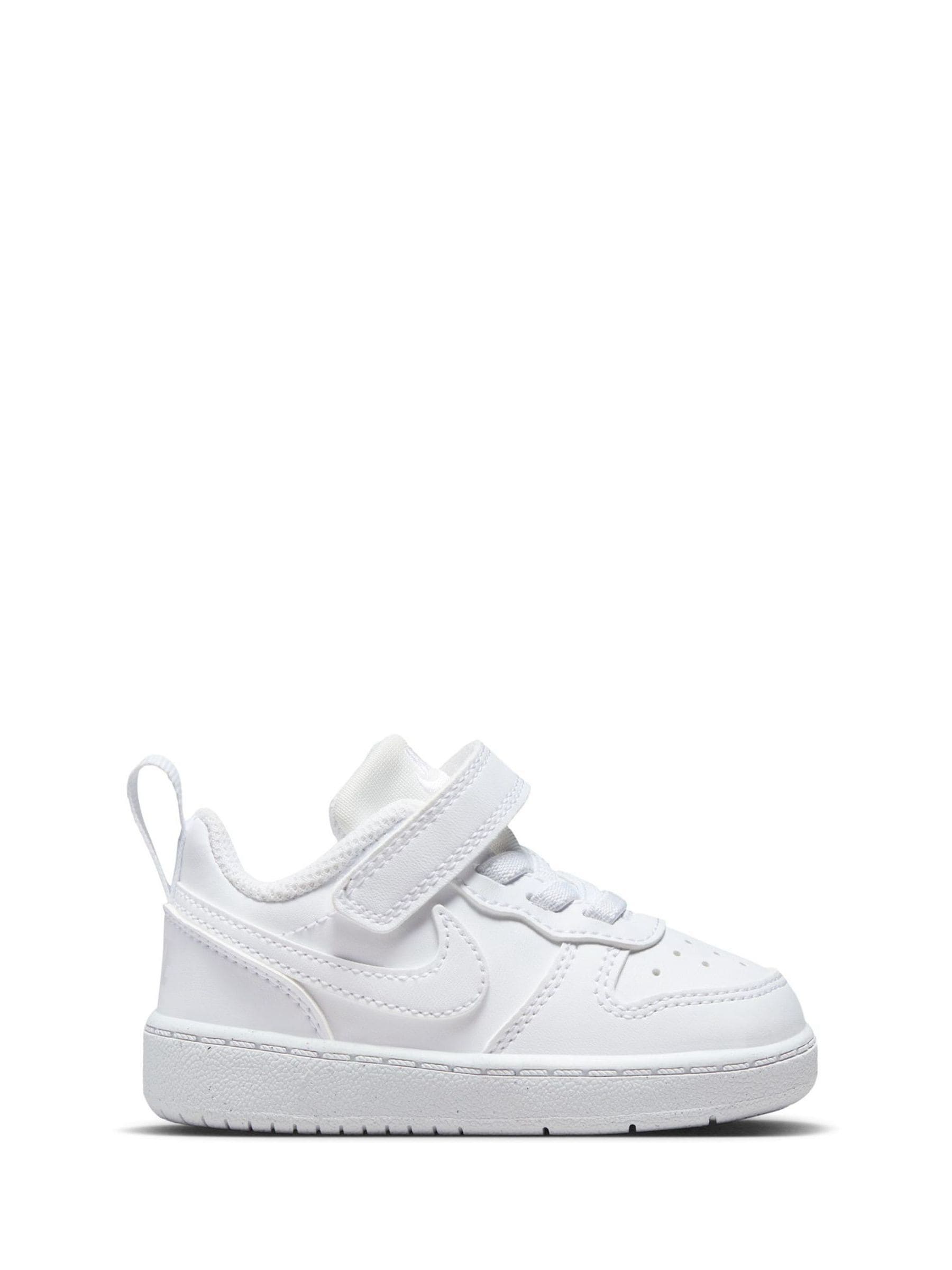 Nike White Infant Court Borough Low Recraft Trainers image 1