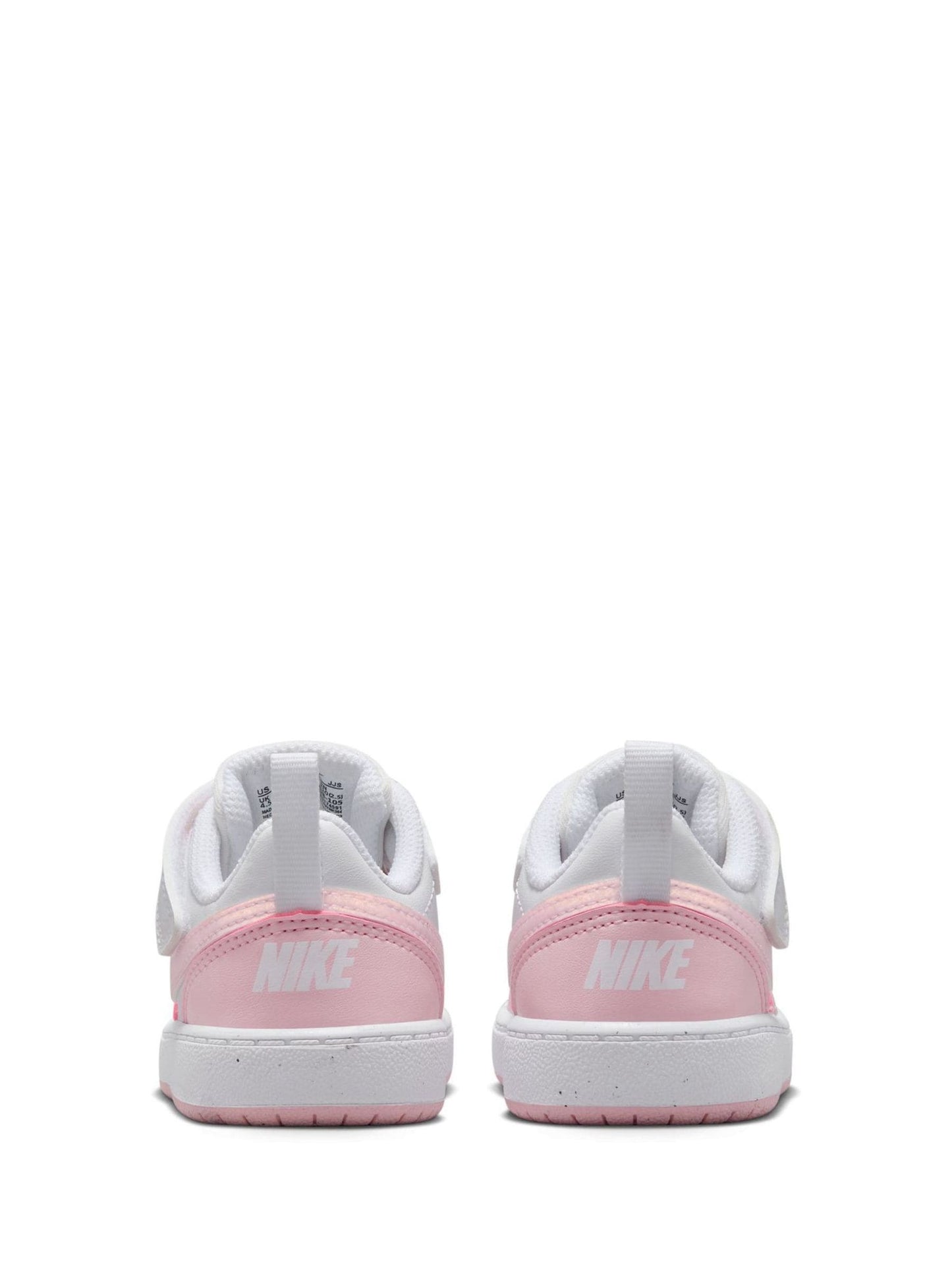 Nike White/Pink Infant Court Borough Low Recraft Trainers image 4