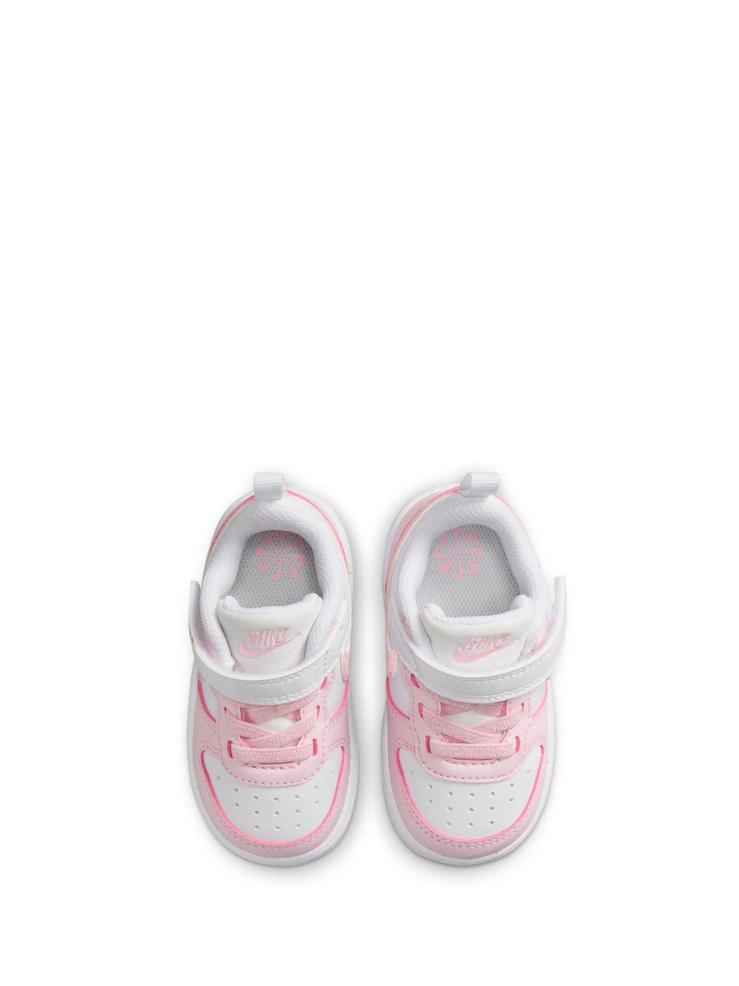 Nike White/Pink Infant Court Borough Low Recraft Trainers image 5