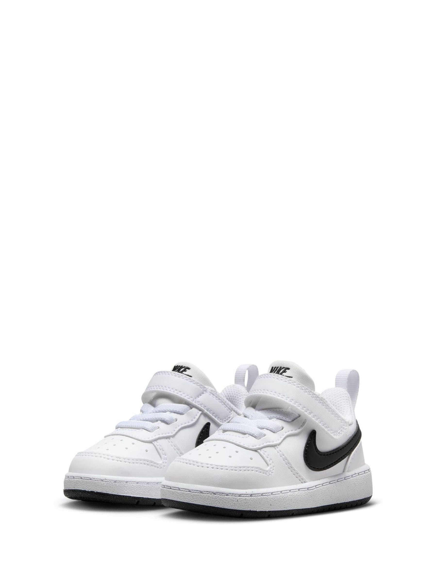 Nike White/Black Infant Court Borough Low Recraft Trainers image 5