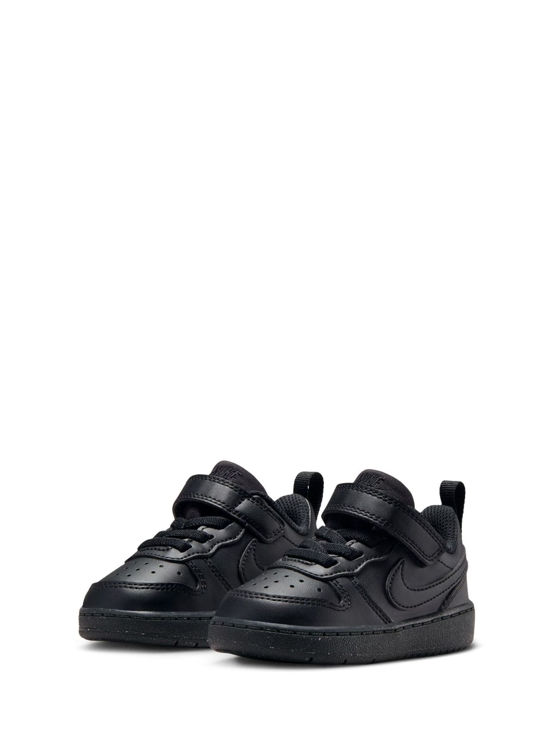 Nike Black Infant Court Borough Low Recraft Trainers image 3