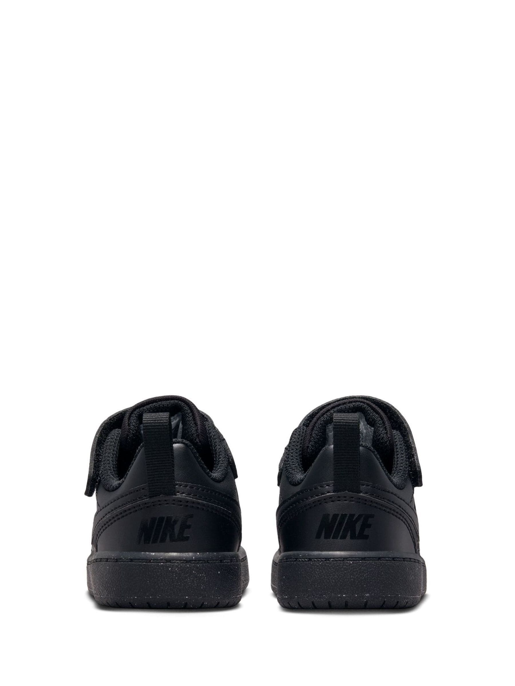 Nike Black Infant Court Borough Low Recraft Trainers image 4