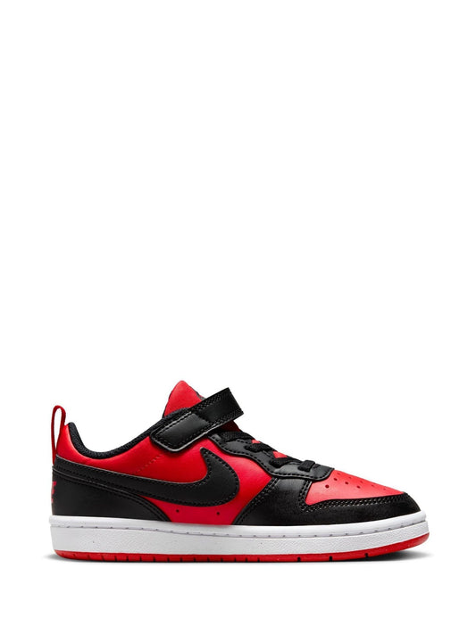 Nike Red/Black Junior Court Borough Low Recraft Trainers image 1