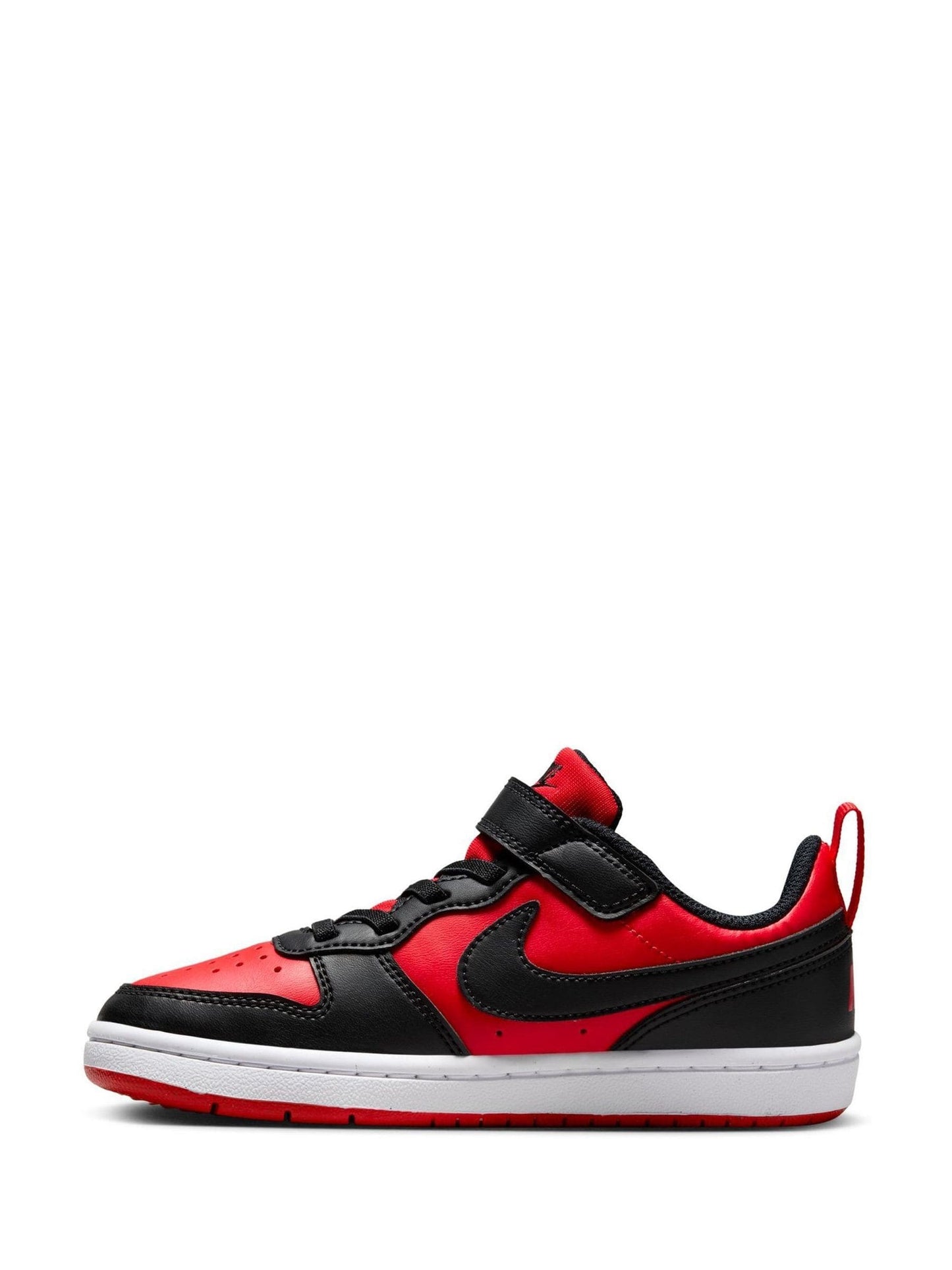 Nike Red/Black Junior Court Borough Low Recraft Trainers image 4