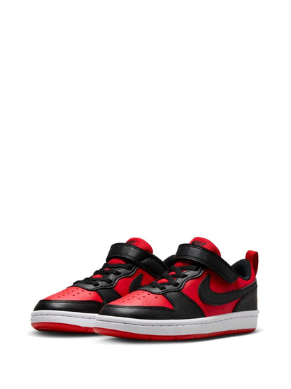 Nike Red/Black Junior Court Borough Low Recraft Trainers image 5