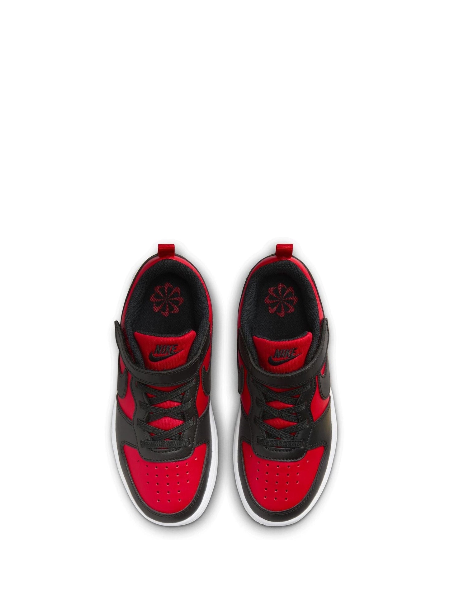 Nike Red/Black Junior Court Borough Low Recraft Trainers image 6