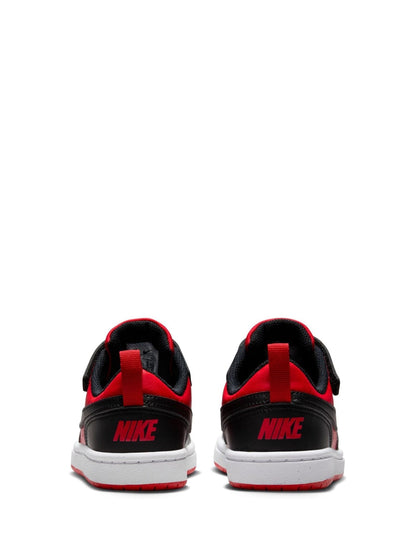 Nike Red/Black Junior Court Borough Low Recraft Trainers image 7