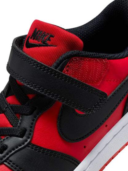 Nike Red/Black Junior Court Borough Low Recraft Trainers image 9