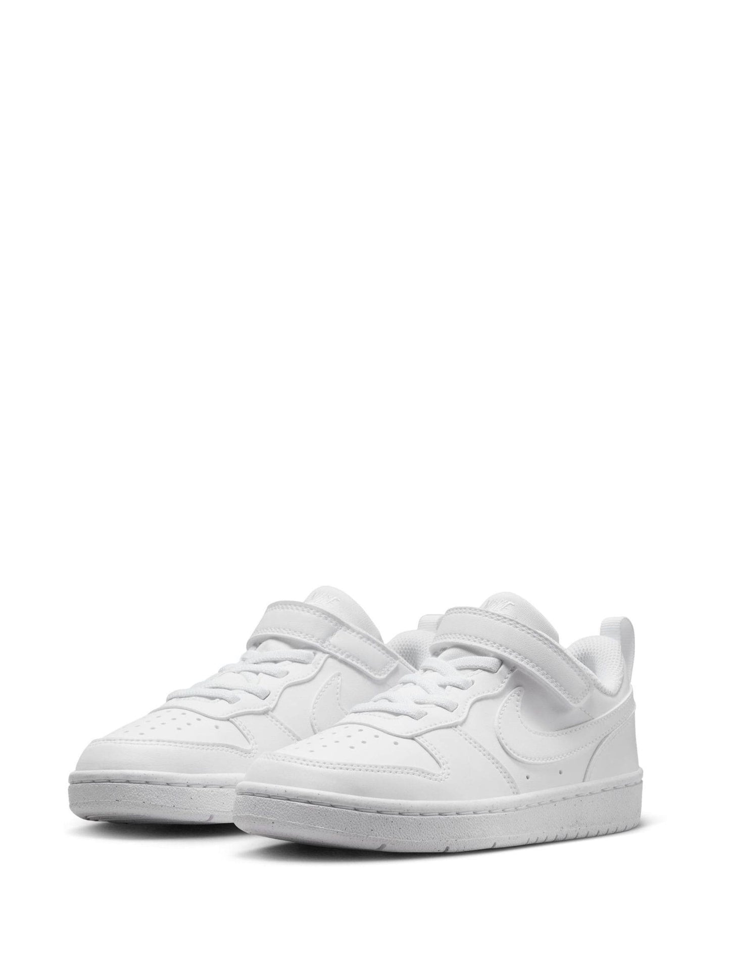 Nike White Junior Court Borough Low Recraft Trainers image 2