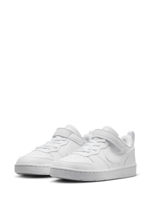 Nike White Junior Court Borough Low Recraft Trainers image 2