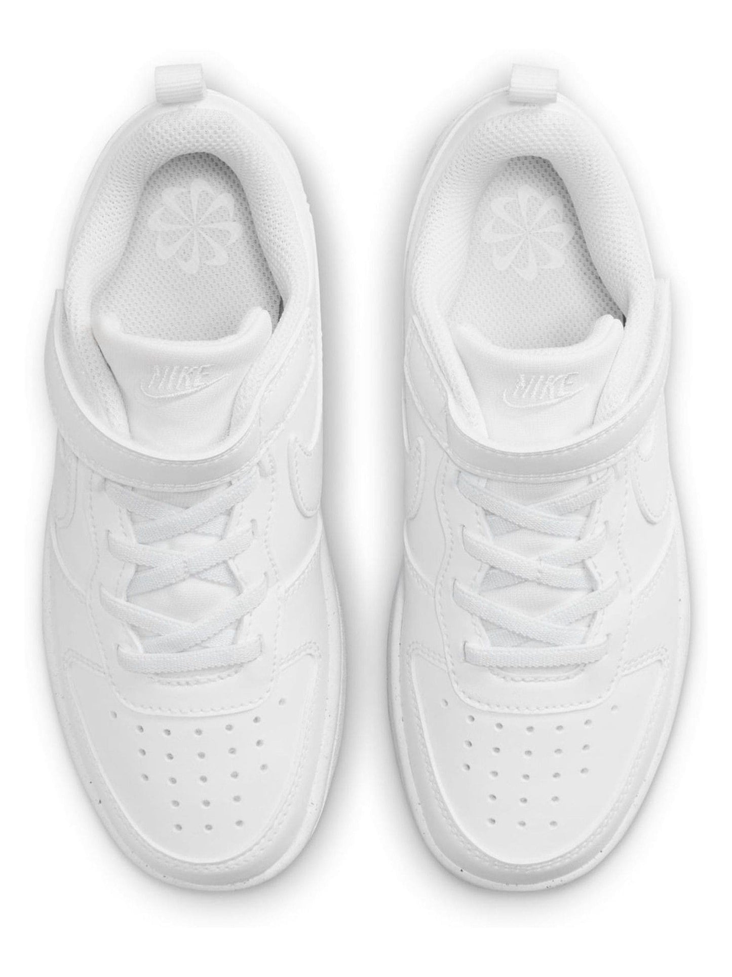 Nike White Junior Court Borough Low Recraft Trainers image 3