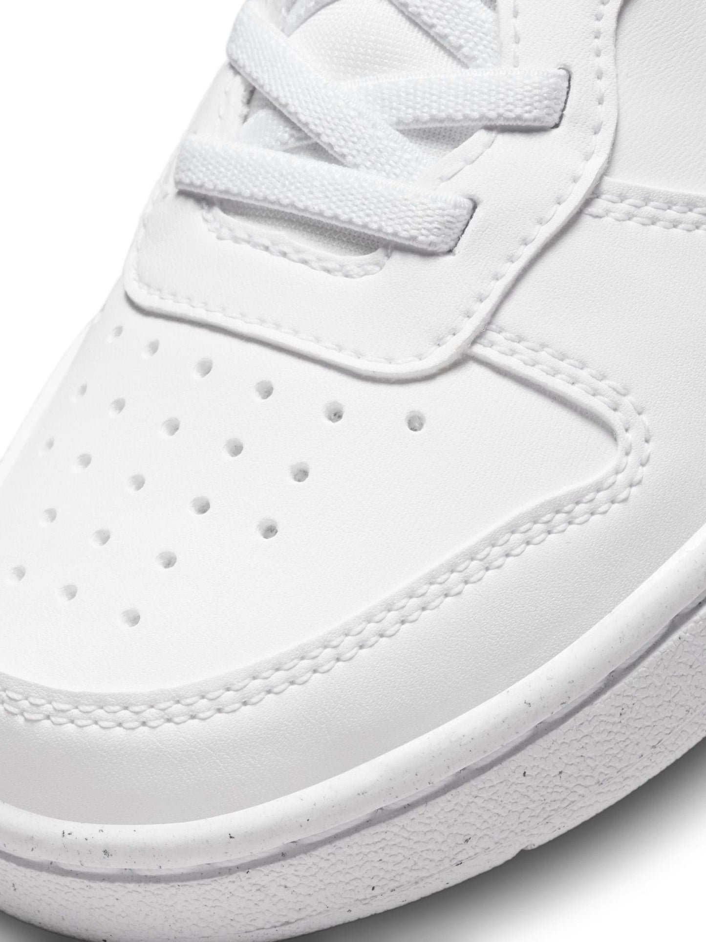 Nike White Junior Court Borough Low Recraft Trainers image 6