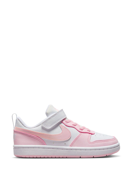 Nike White/Pink Junior Court Borough Low Recraft Trainers image 1