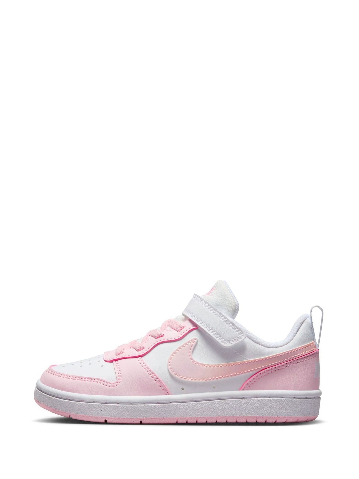 Nike White/Pink Junior Court Borough Low Recraft Trainers image 4