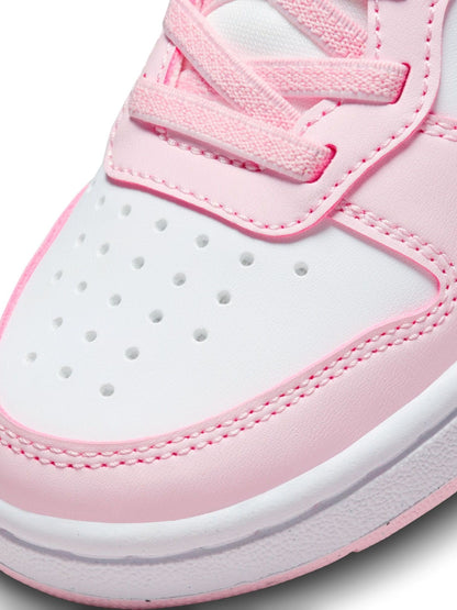 Nike White/Pink Junior Court Borough Low Recraft Trainers image 8