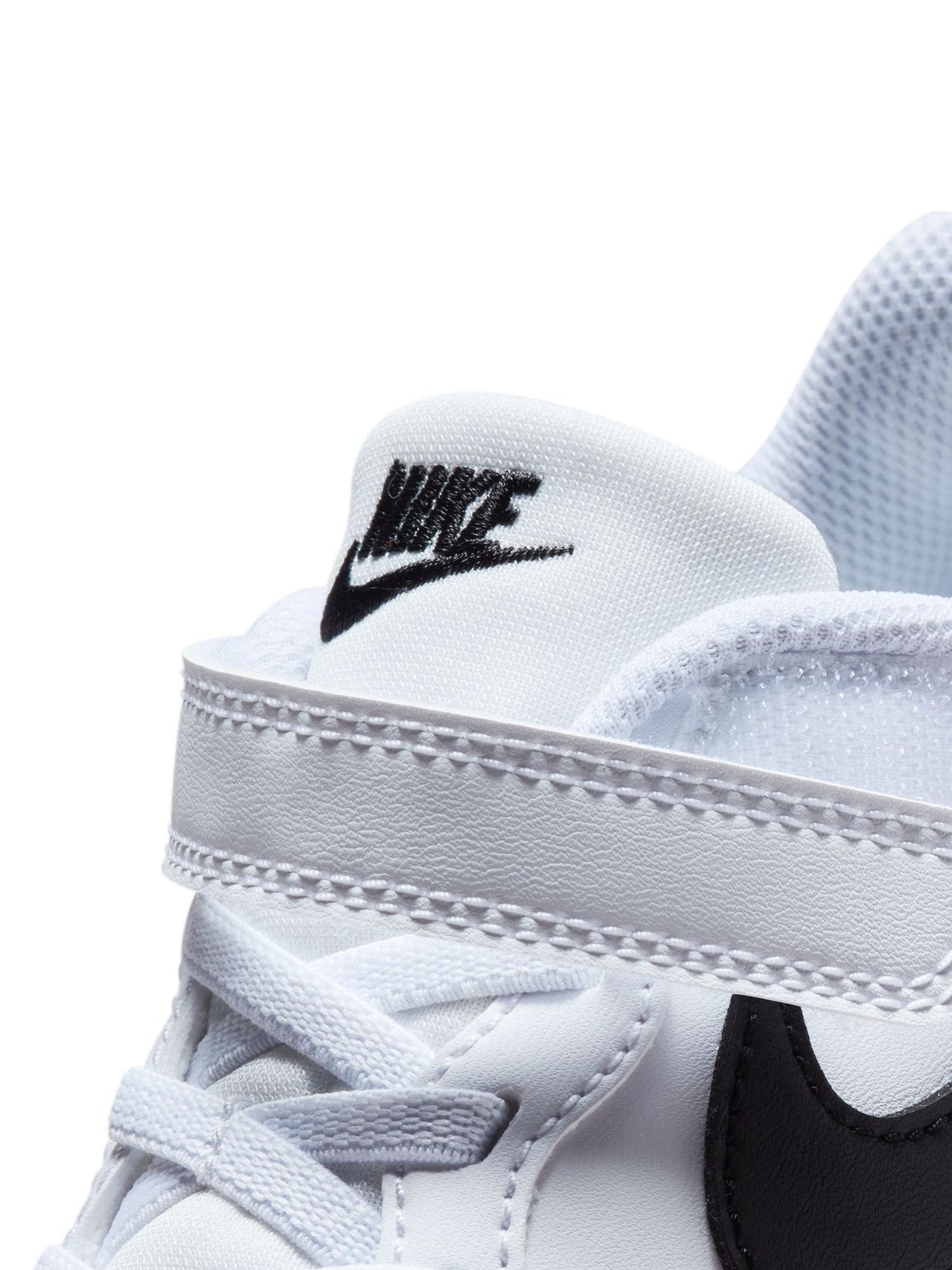 Nike White/Black Junior Court Borough Low Recraft Trainers image 10