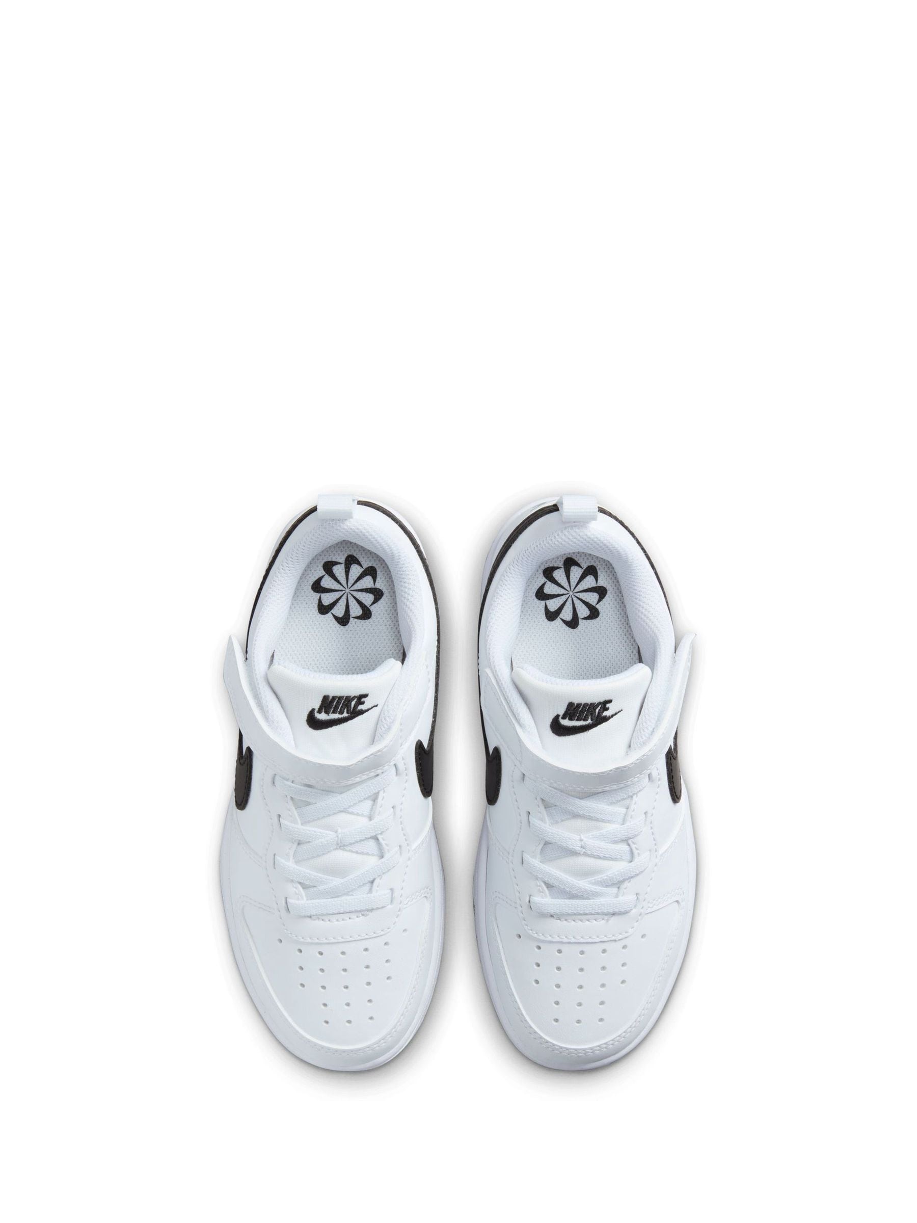 Nike White/Black Junior Court Borough Low Recraft Trainers image 7