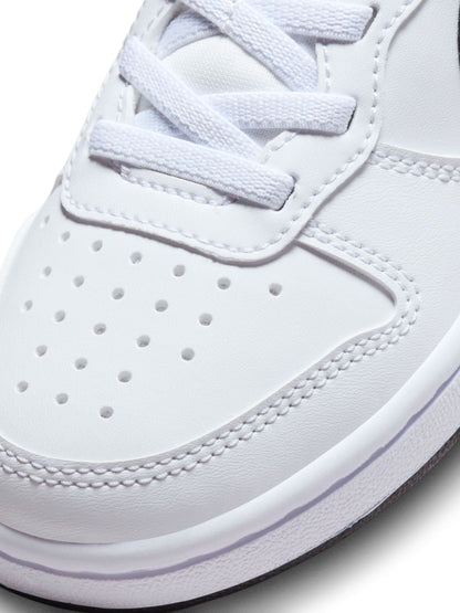 Nike White/Black Junior Court Borough Low Recraft Trainers image 9