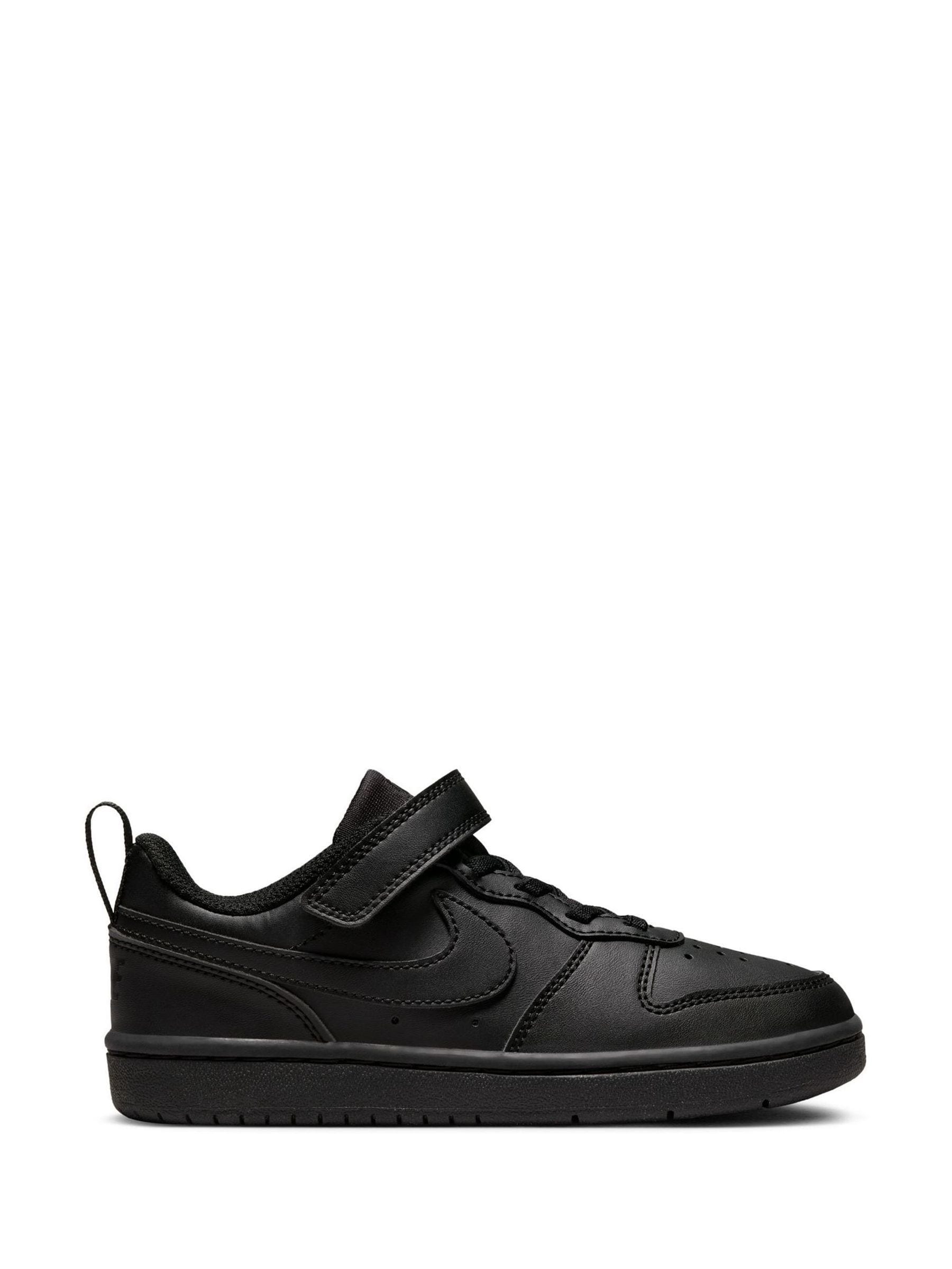 Nike Black Junior Court Borough Low Recraft Trainers image 1