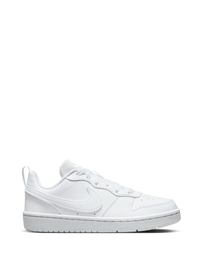 Nike White Youth Court Borough Low Recraft Trainers image 1
