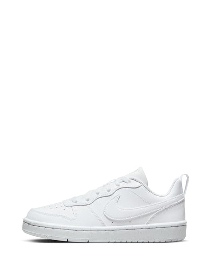 Nike White Youth Court Borough Low Recraft Trainers image 2