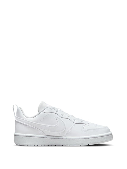 Nike White Youth Court Borough Low Recraft Trainers image 3