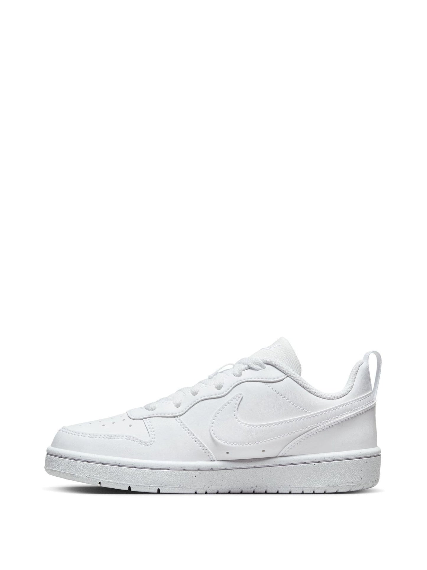 Nike White Youth Court Borough Low Recraft Trainers image 4