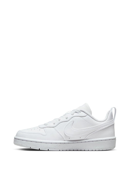Nike White Youth Court Borough Low Recraft Trainers image 4