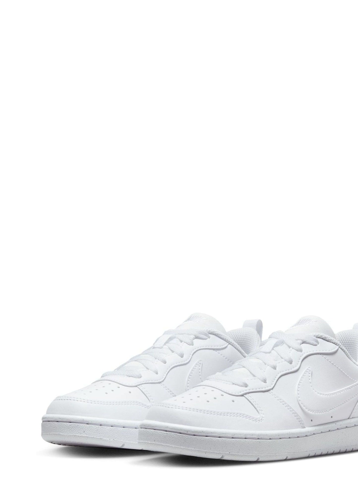 Nike White Youth Court Borough Low Recraft Trainers image 5