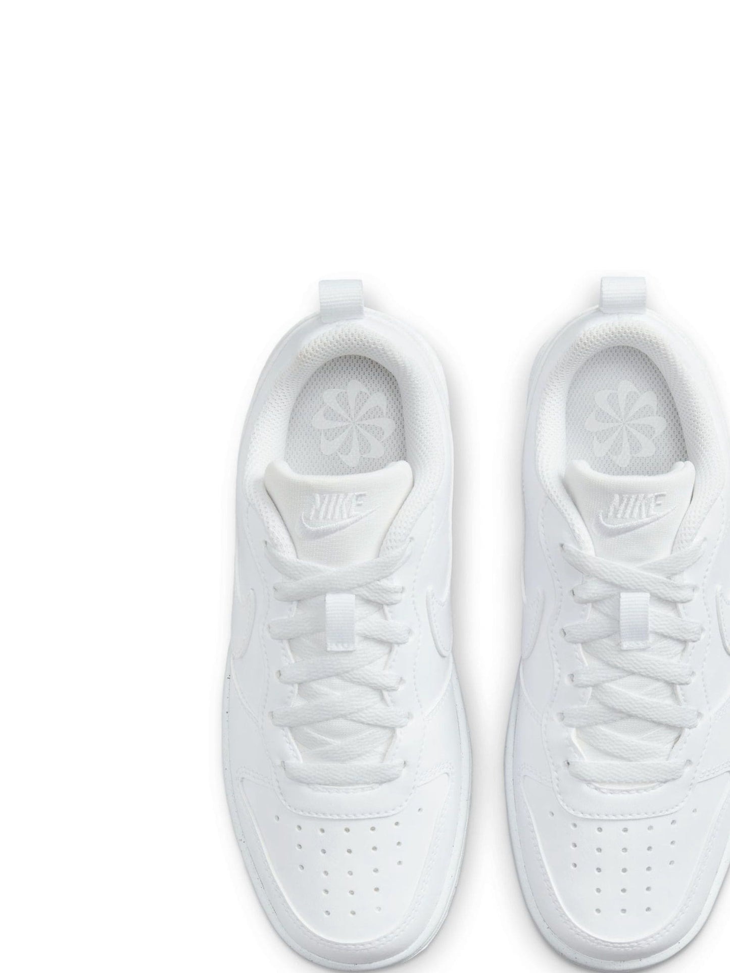 Nike White Youth Court Borough Low Recraft Trainers image 6