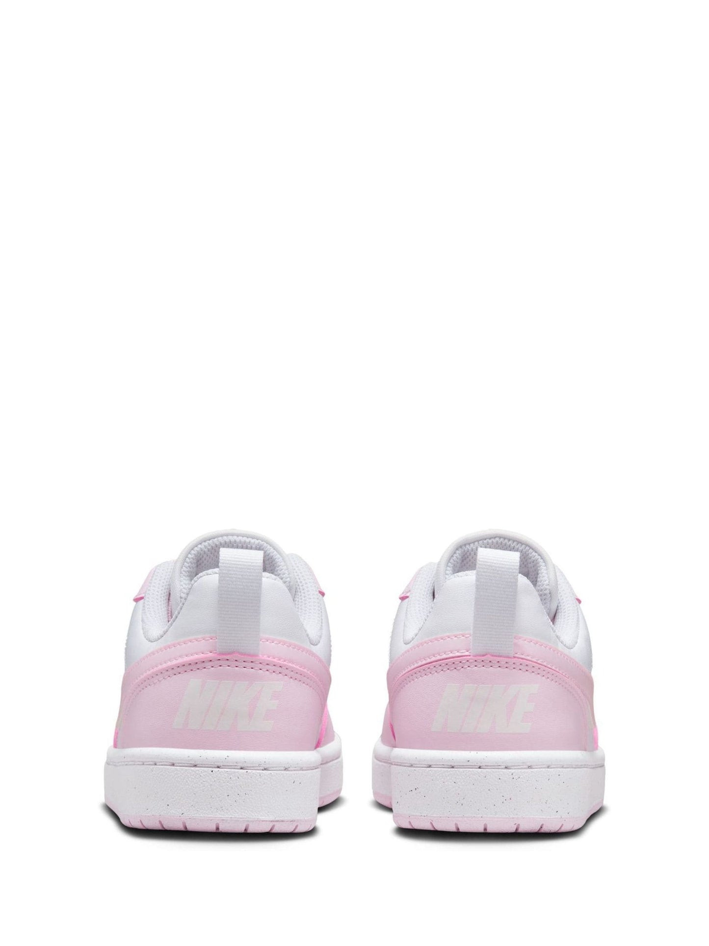 Nike White/Pink Youth Court Borough Low Recraft Trainers image 6