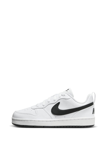 Nike White/Black Youth Court Borough Low Recraft Trainers image 2