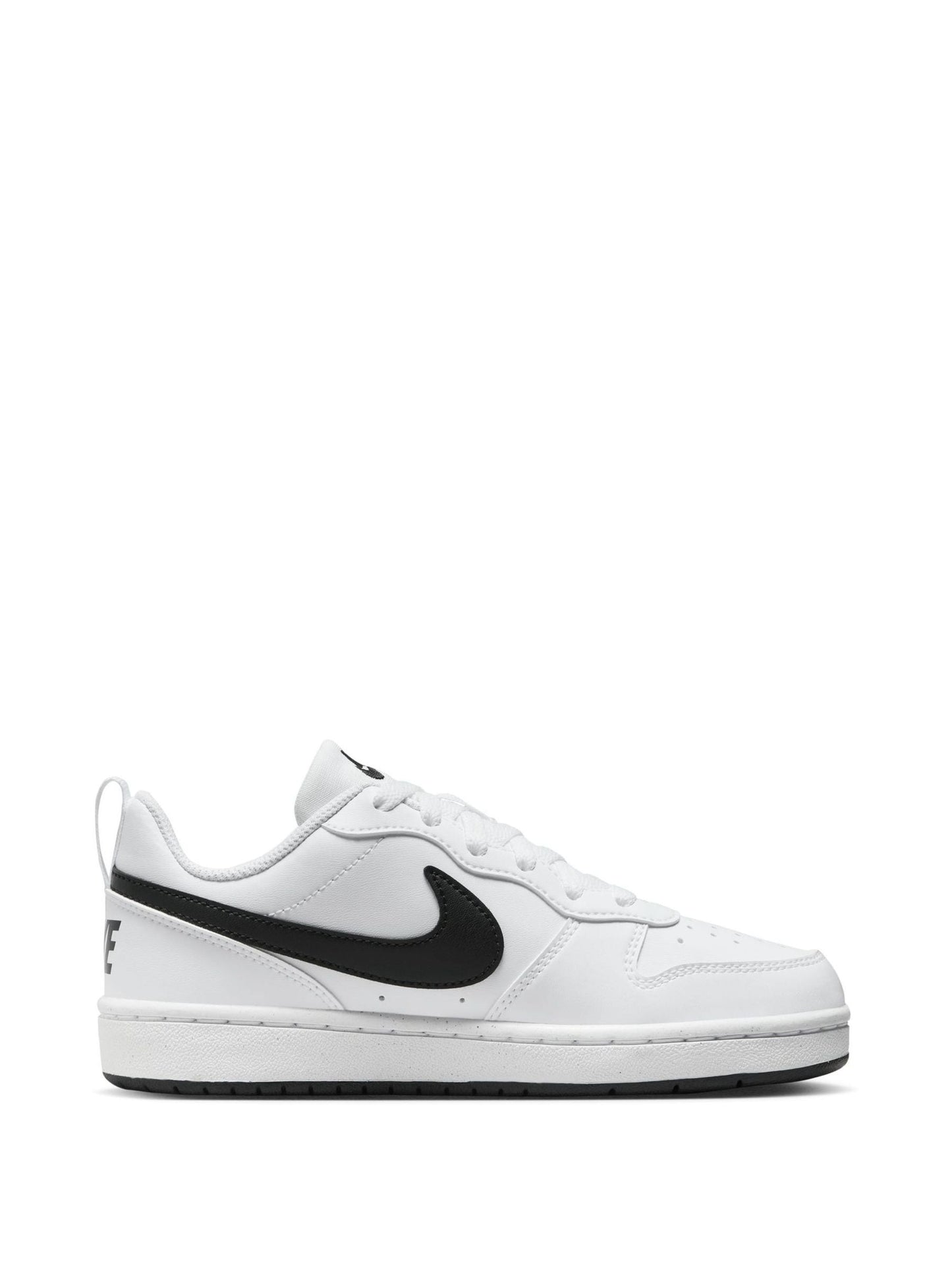 Nike White/Black Youth Court Borough Low Recraft Trainers image 3