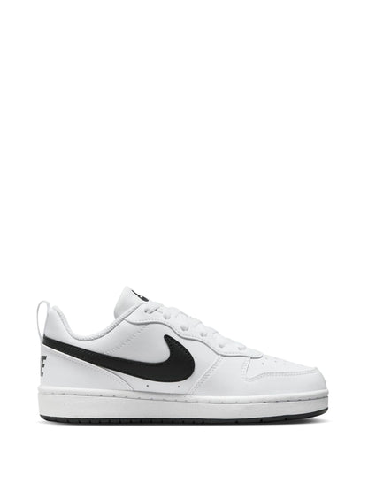 Nike White/Black Youth Court Borough Low Recraft Trainers image 3
