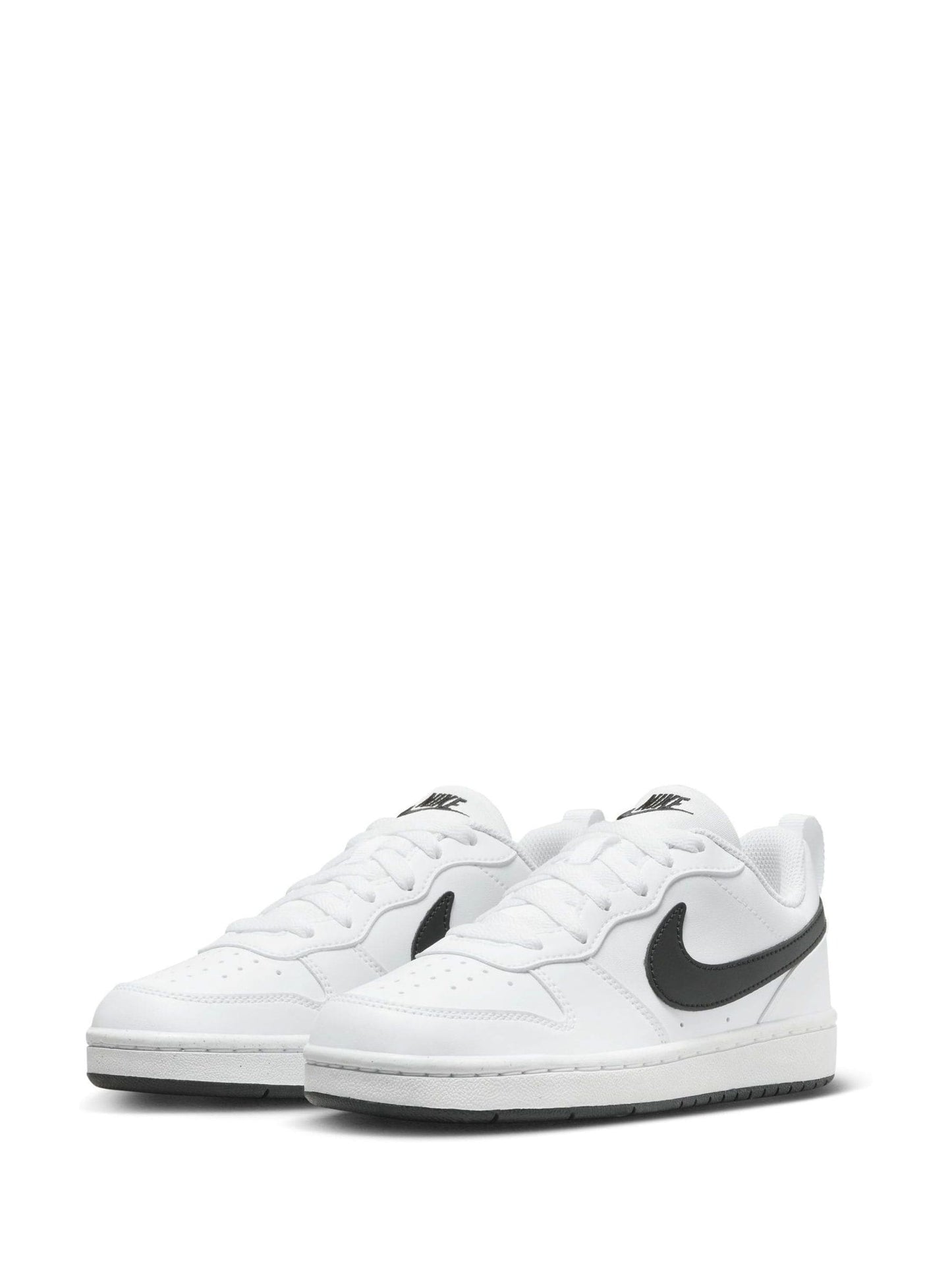 Nike White/Black Youth Court Borough Low Recraft Trainers image 5