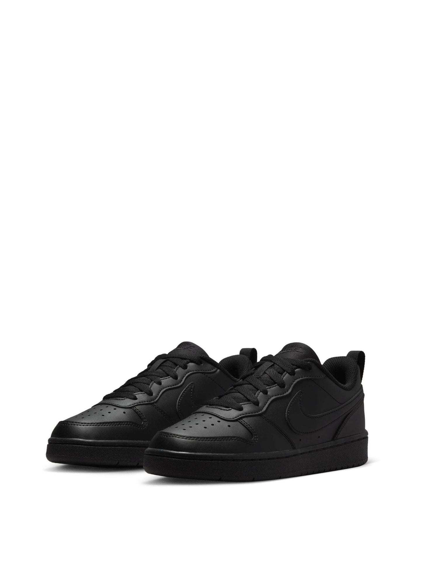 Nike Black Youth Court Borough Low Recraft Trainers image 7