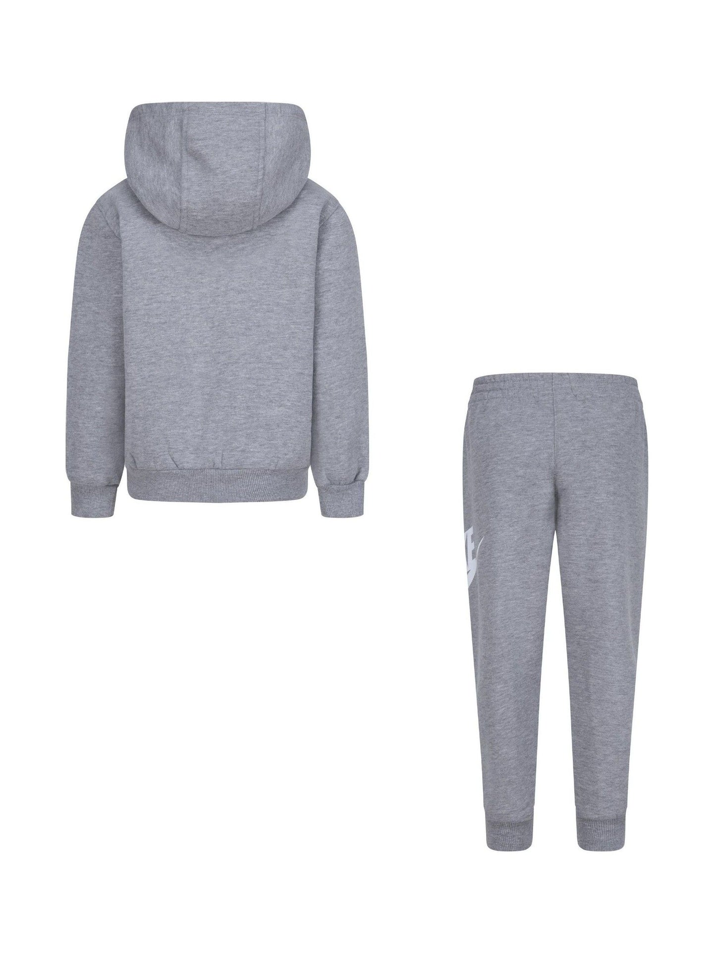 Nike Grey Little Kids Club Fleece Tracksuit Set image 3