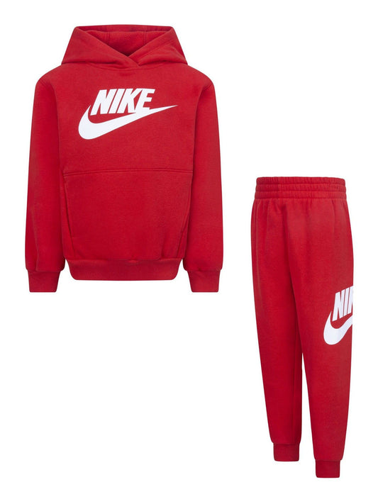 Dsiney Kidz - Nike Red Little Kids Club Fleece Tracksuit Set image 2