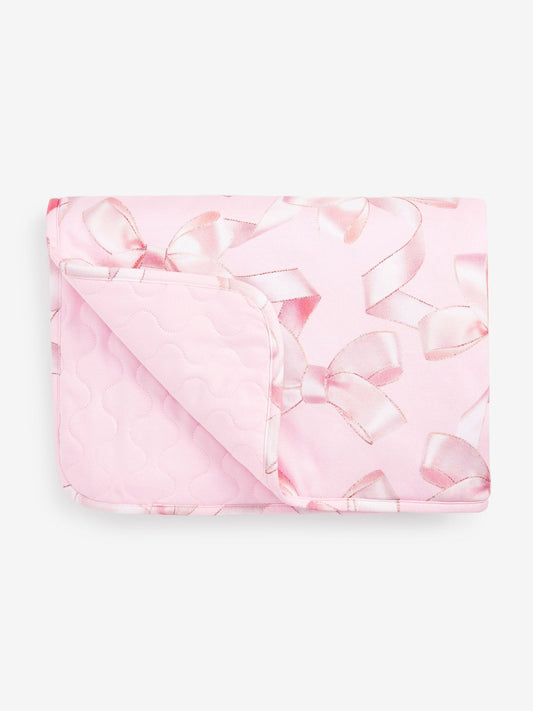 Baker by Ted Baker All-Over Bow Print Blanket image 1