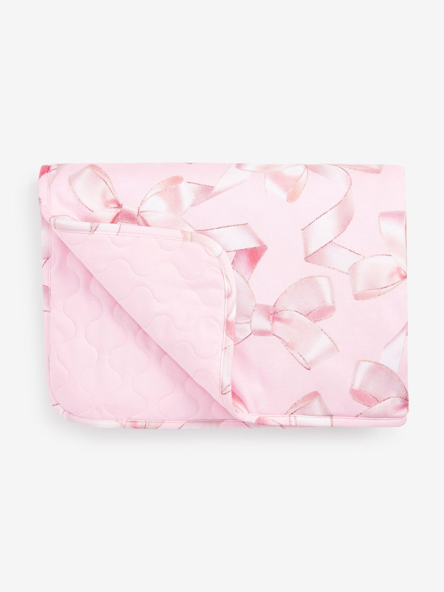Baker by Ted Baker All-Over Bow Print Blanket image 1