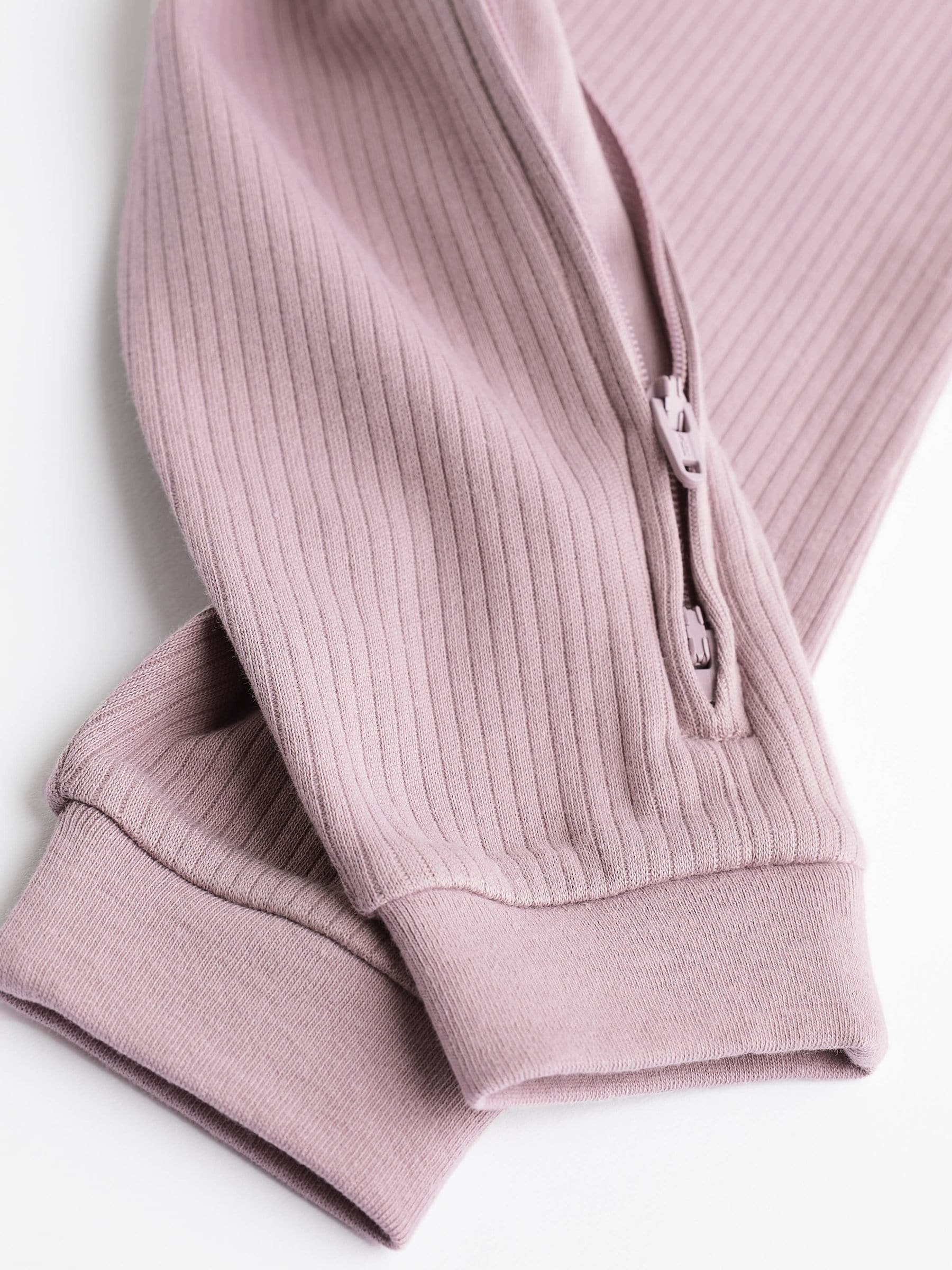 Pink 3 Pack Two Way Zip Baby Sleepsuits (0mths-3yrs) image 5