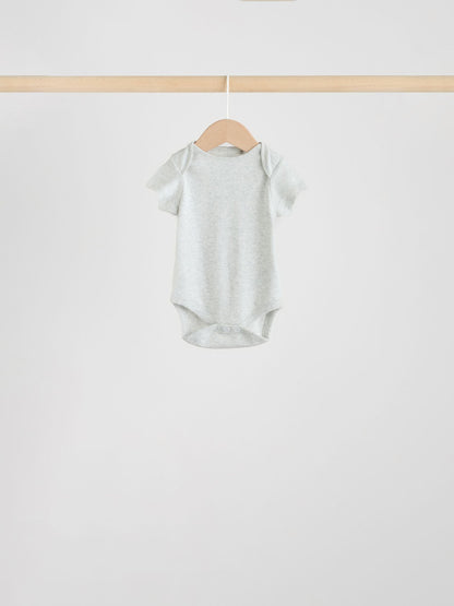 Neutral Baby Essential Short Sleeve Bodysuits 5 Pack image 6