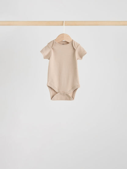 Neutral Baby Essential Short Sleeve Bodysuits 5 Pack image 8