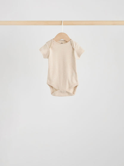 Neutral Baby Essential Short Sleeve Bodysuits 5 Pack image 7