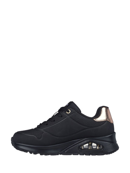 Skechers Black Dark Uno Gen1 Trainers image 2