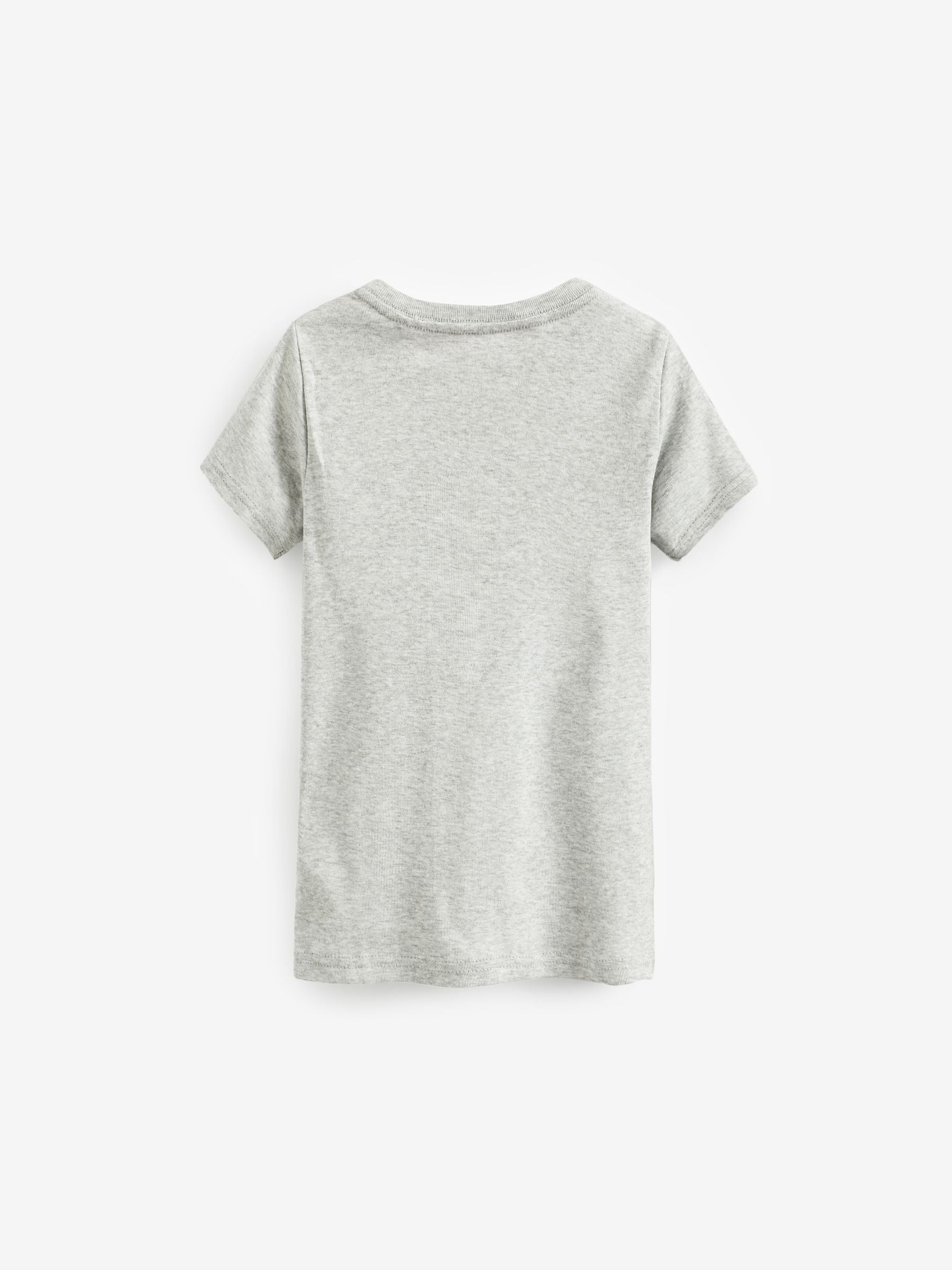 Dsiney Kidz - Grey 100% Cotton Short Sleeve Vests 3 Pack (1.5-16yrs) image 2