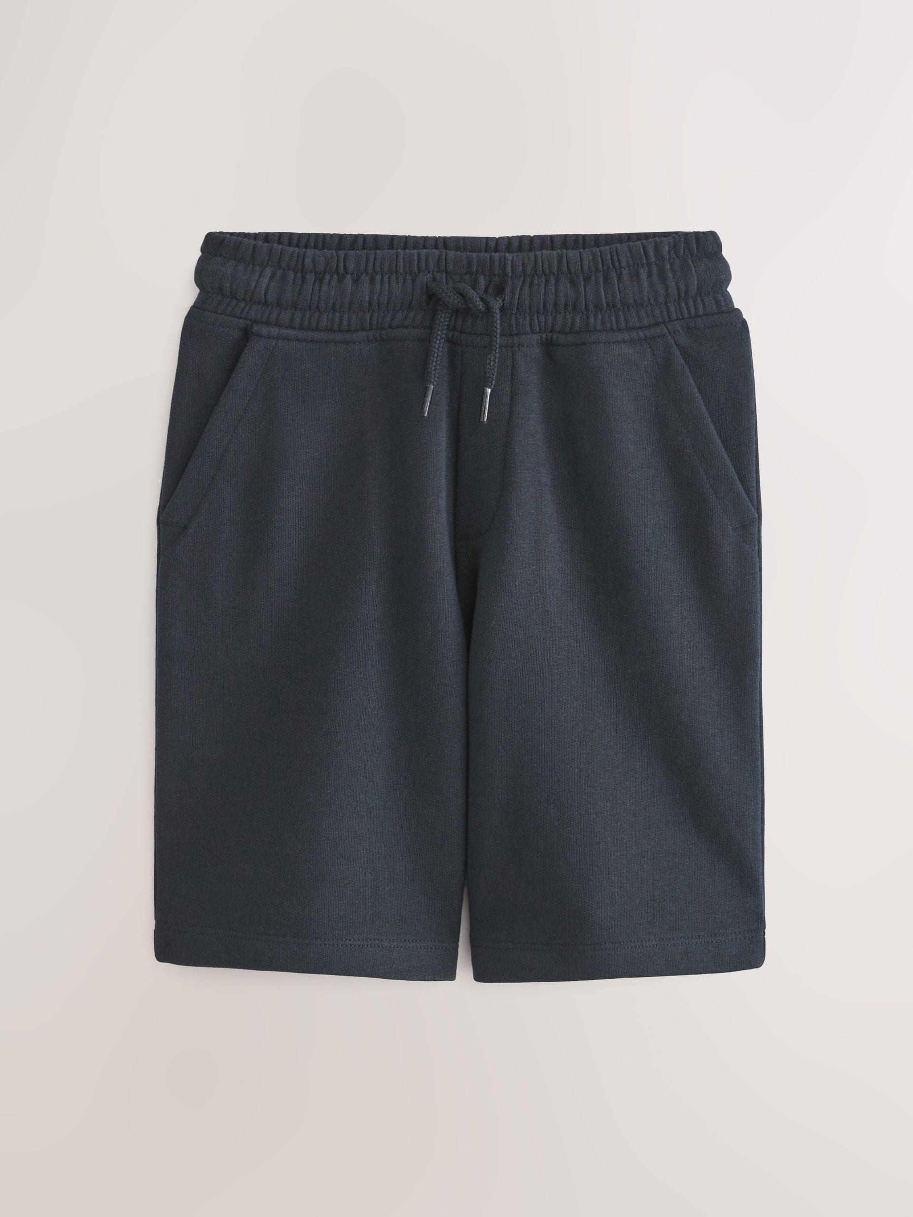 Dsiney Kidz - Black/Navy Blue Regular Fit Basic Shorts (3-16yrs) image 4