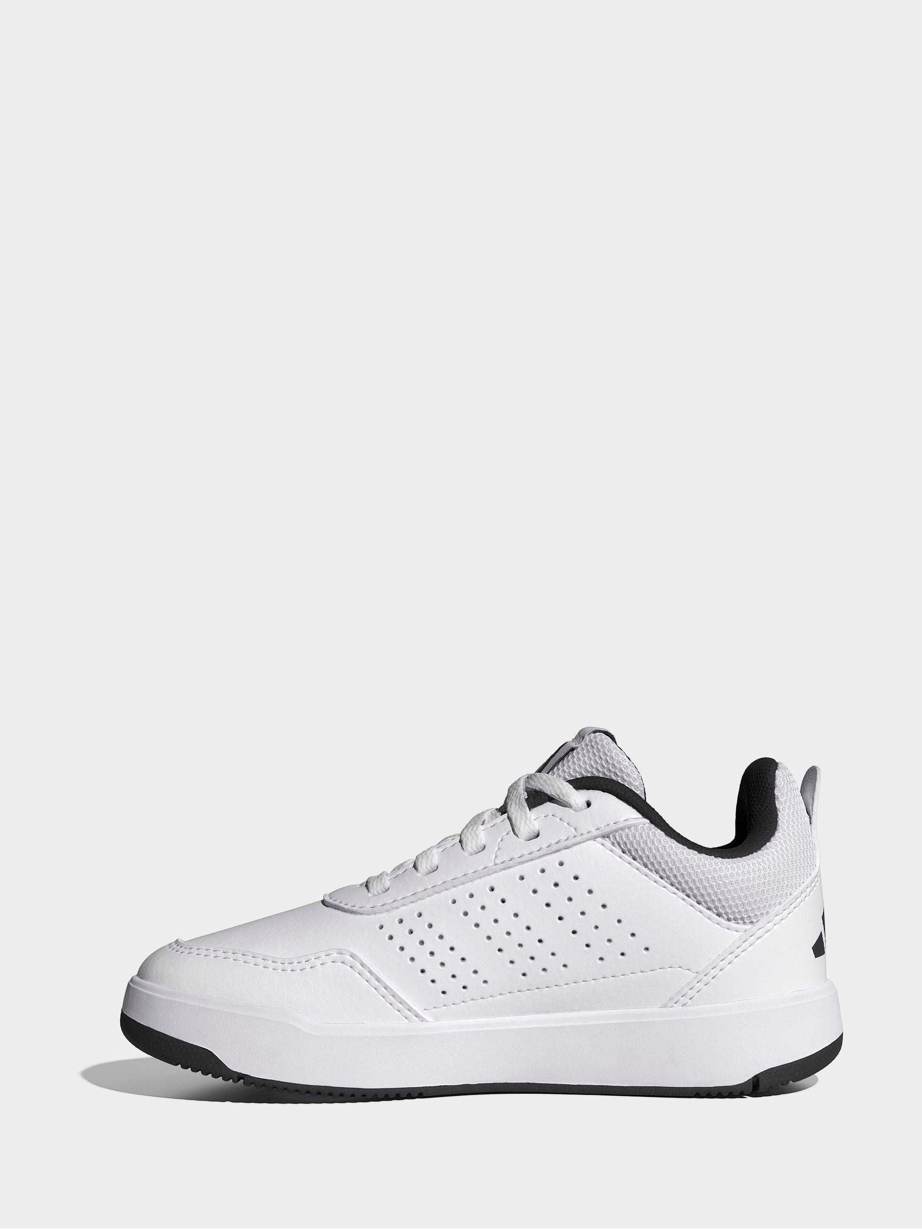 adidas White Tensaur Sport 3.0 K Trainers image 6