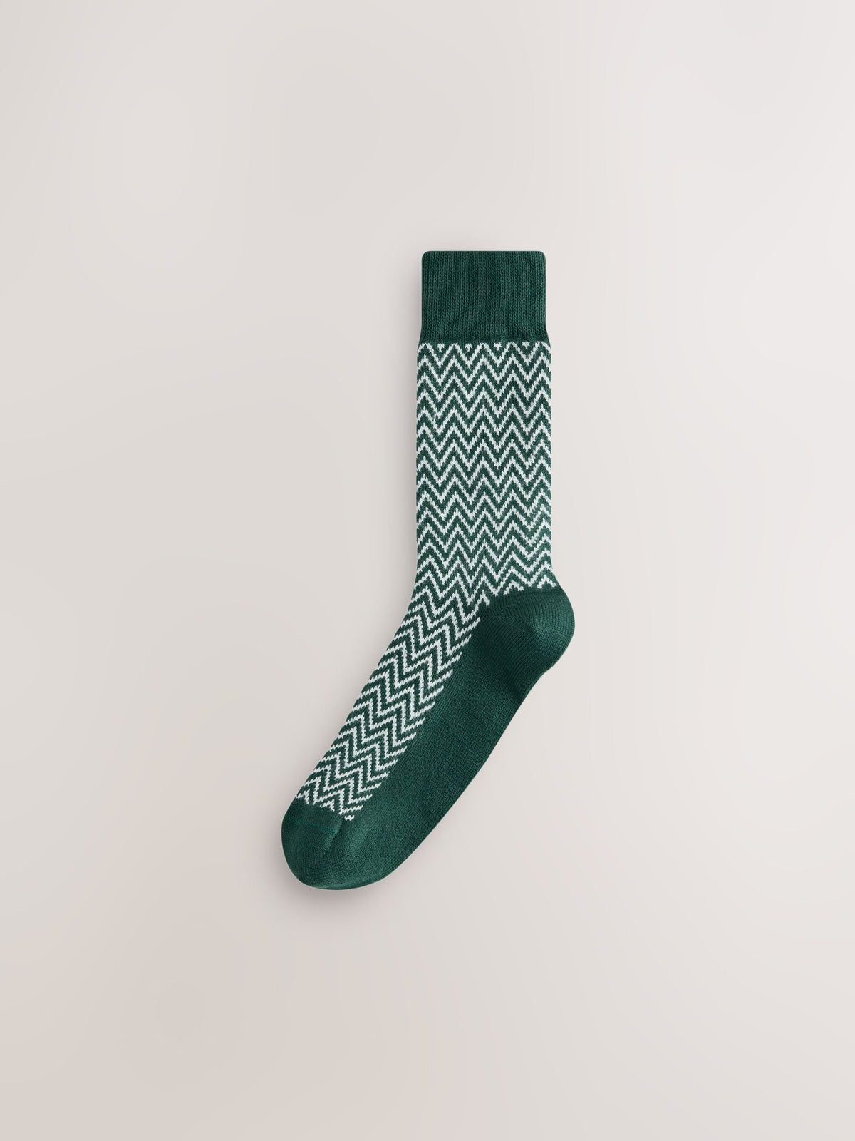 Red/Blue Herringbone Twist Ribbed Socks 4 Pack - image 2