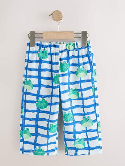 Stripe Frog Printed Jeans (3mths-7yrs) - image 1